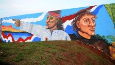 Foto de la galería: Un festival de lujo para inaugurar el mural más grande del mundo en Posadas