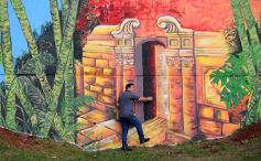 Foto de la galería: Un festival de lujo para inaugurar el mural más grande del mundo en Posadas