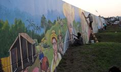 Foto de la galería: Un festival de lujo para inaugurar el mural más grande del mundo en Posadas