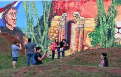 Foto de la galería: Un festival de lujo para inaugurar el mural más grande del mundo en Posadas