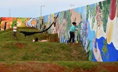 Foto de la galería: Un festival de lujo para inaugurar el mural más grande del mundo en Posadas