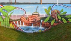 Foto de la galería: Un festival de lujo para inaugurar el mural más grande del mundo en Posadas