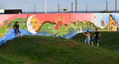 Foto de la galería: Un festival de lujo para inaugurar el mural más grande del mundo en Posadas