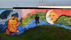 Foto de la galería: Un festival de lujo para inaugurar el mural más grande del mundo en Posadas