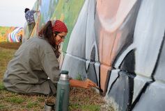 Foto de la galería: Un festival de lujo para inaugurar el mural más grande del mundo en Posadas