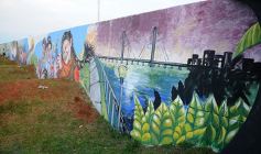 Foto de la galería: Un festival de lujo para inaugurar el mural más grande del mundo en Posadas