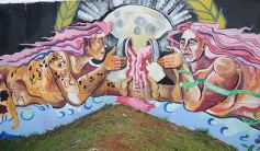 Foto de la galería: Un festival de lujo para inaugurar el mural más grande del mundo en Posadas