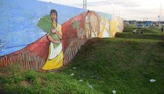 Foto de la galería: Un festival de lujo para inaugurar el mural más grande del mundo en Posadas