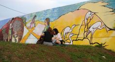 Foto de la galería: Un festival de lujo para inaugurar el mural más grande del mundo en Posadas