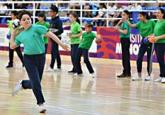 Foto de la galería: Los chicos del Colegio del Carmen mostraron sus destrezas en la Fiesta de la Educación Física