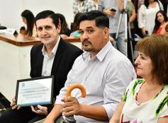 Foto de la galería: El Concejo reconoció la labor de distintos personajes e instituciones de Posadas, entre ellos al fotógrafo Sixto Fariña