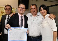 Foto de la galería: Entregaron sus diplomas a los diputados nacionales electos por Misiones