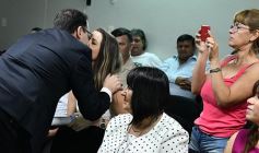 Foto de la galería: Entregaron sus diplomas a los diputados nacionales electos por Misiones