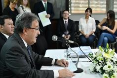 Foto de la galería: Entregaron sus diplomas a los diputados nacionales electos por Misiones