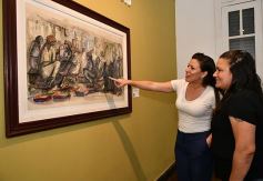 Foto de la galería: La Pinacoteca del Juan Yaparí renovó la muestra permanente con 27 obras