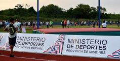 Foto de la galería: Es una realidad la pista de atletismo del Cepard en Posadas