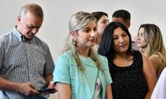 Foto de la galería: Herrera Ahuad visitó la Casita de “Creación” y la Escuela de Robótica con Fabiola Yañez, futura Primera Dama