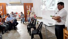 Foto de la galería: Prestigiosos reporteros gráficos dieron una charla a alumnos de la UPM