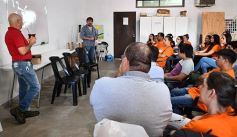 Foto de la galería: Prestigiosos reporteros gráficos dieron una charla a alumnos de la UPM