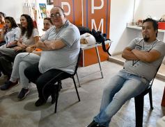 Foto de la galería: Prestigiosos reporteros gráficos dieron una charla a alumnos de la UPM