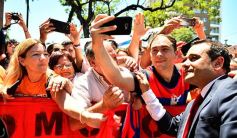 Foto de la galería: Fiesta de la democracia: juraron el gobernador y el vice y reeligieron a Carlos Rovira al frente de la Legislatura