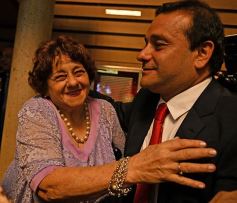 Foto de la galería: Fiesta de la democracia: juraron el gobernador y el vice y reeligieron a Carlos Rovira al frente de la Legislatura