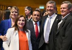 Foto de la galería: Fiesta de la democracia: juraron el gobernador y el vice y reeligieron a Carlos Rovira al frente de la Legislatura