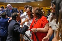 Foto de la galería: Fiesta de la democracia: juraron el gobernador y el vice y reeligieron a Carlos Rovira al frente de la Legislatura
