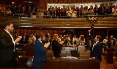 Foto de la galería: Fiesta de la democracia: juraron el gobernador y el vice y reeligieron a Carlos Rovira al frente de la Legislatura