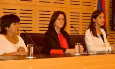 Sixto Fotografías. Sociedad. Cámara de Diputados - En la Legislatura presentaron el Parlamento de la Mujer