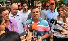 Sixto Fotografías. Sociedad. Campañas - El Frente Popular Agrario y Social presentó a sus referentes en la plaza 9 de Julio