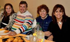 Sixto Fotografías. Sociedad. Cena - Exquisito risotto de los amigos del Rotary Club Posadas Norte