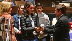 Sixto Fotografías. Sociedad. Cámara de Diputados - Ovación en la Legislatura para los campeones misioneros de la Copa Robótica 2019