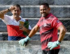 Foto de la galería: Guaraní derrotó a Atlético Posadas en otra jornada de amistosos en Villa Sarita