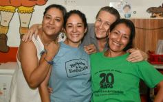 Foto de la galería: El Galpón de la Murga de la Estación vibró con el arte de la la Asociación de Músicas Unidas de Misiones