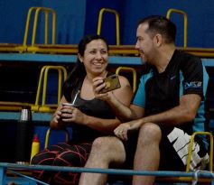 Foto de la galería: Huevo Sánchez dictó una interesantísima clínica de básquet en el Mitre