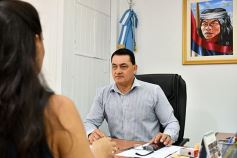 Foto de la galería: Intensa recorrida por Posadas: visita a nuevos funcionarios, la llegada de Baltasar y el cumple de Chela