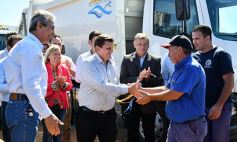 Foto de la galería: Herrera Ahuad encabezó entrega de equipos viales para municipios misioneros