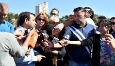 Foto de la galería: Herrera Ahuad encabezó entrega de equipos viales para municipios misioneros