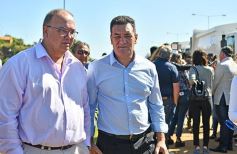 Foto de la galería: Herrera Ahuad encabezó entrega de equipos viales para municipios misioneros