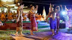 Foto de la galería: La comunidad laosiana festejó sus cuatro décadas en Misiones con la inauguración del Buda gigante