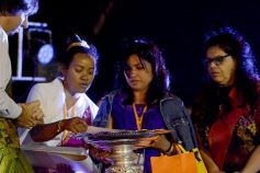 Foto de la galería: La comunidad laosiana festejó sus cuatro décadas en Misiones con la inauguración del Buda gigante