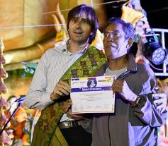 Foto de la galería: La comunidad laosiana festejó sus cuatro décadas en Misiones con la inauguración del Buda gigante