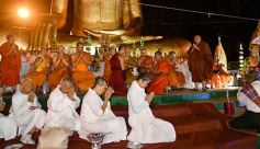 Foto de la galería: La comunidad laosiana festejó sus cuatro décadas en Misiones con la inauguración del Buda gigante