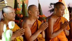 Foto de la galería: La comunidad laosiana festejó sus cuatro décadas en Misiones con la inauguración del Buda gigante