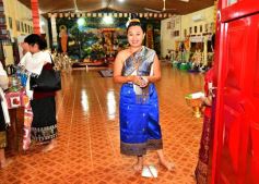 Foto de la galería: La comunidad laosiana festejó sus cuatro décadas en Misiones con la inauguración del Buda gigante