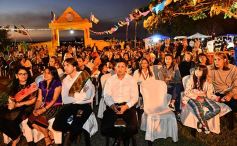 Foto de la galería: La comunidad laosiana festejó sus cuatro décadas en Misiones con la inauguración del Buda gigante