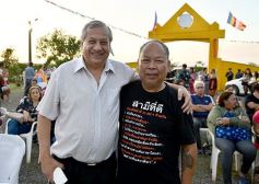 Foto de la galería: La comunidad laosiana festejó sus cuatro décadas en Misiones con la inauguración del Buda gigante