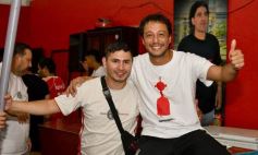 Foto de la galería: Acompañamos la pasión de los hinchas millonarios en la filial de River en Posadas