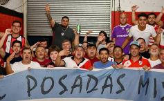 Foto de la galería: Acompañamos la pasión de los hinchas millonarios en la filial de River en Posadas